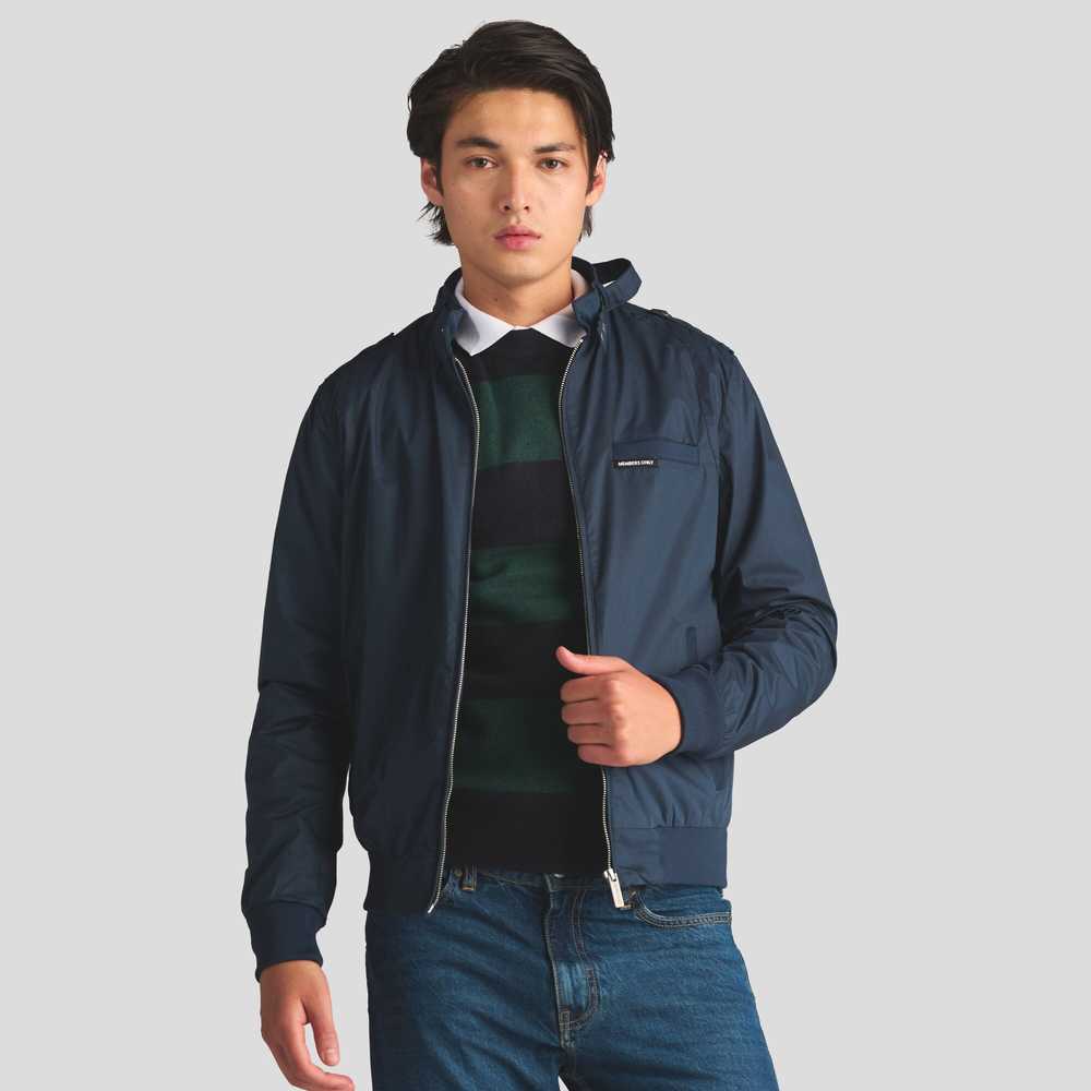 Men's Classic Iconic Racer Jacket (Slim Fit) - Picture 2 of 6